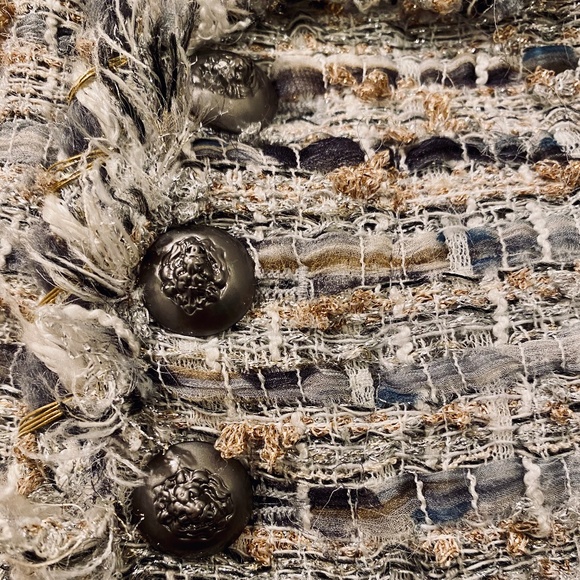 Chanel Metallic Tweed Jacket - Picture 9 of 16